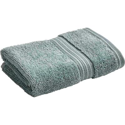 Waschlappen CHRISTY "SUPREME", blau (mineral blau), B:33cm L:33cm, Walkfrottier, Waschlappen, Premium-Waschlappen in Luxusqualität, 650g/m², 33x33cm, 6er Set