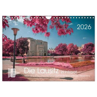 Die Lausitz durch den Infrarotfilter (Wandkalender 2026 DIN A4 quer), CALVENDO Monatskalender