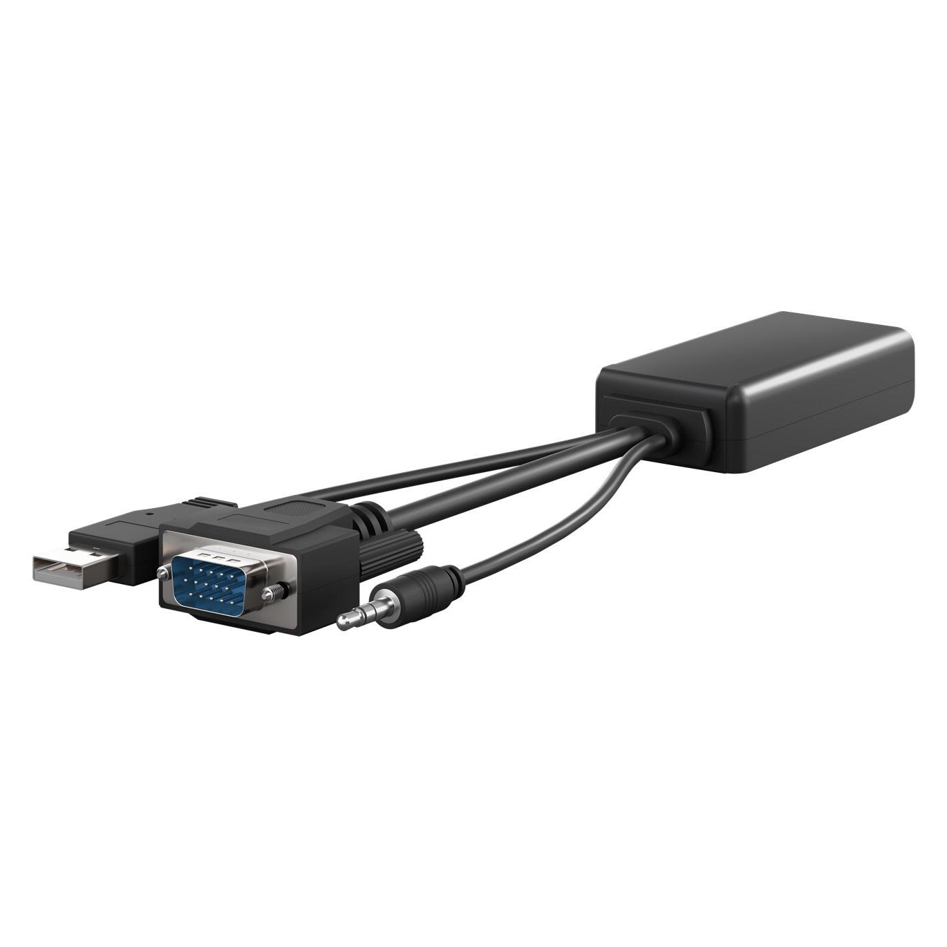 Goobay VGA/HDMI-Adapterkabel (VGA, HDMI) (61259)
