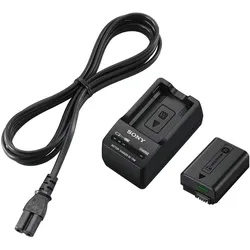Sony ACC-TRW NEX Zubehörpaket NP-FW50 + BC-TRW (Kamera Akku Ladegerät), Kamera Stromversorgung, Schwarz