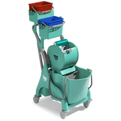 TTS Fahrwagen Nick Plus 26 mit 28 Liter Eimer inkl. DRY-Presse