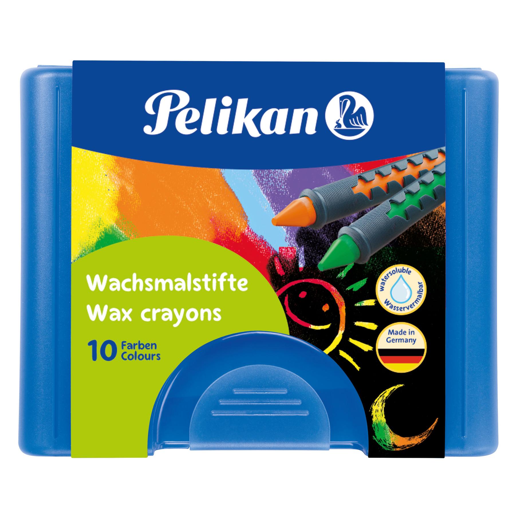 Pelikan Wachsmalstifte mit Schiebehülse (10x) (723155)