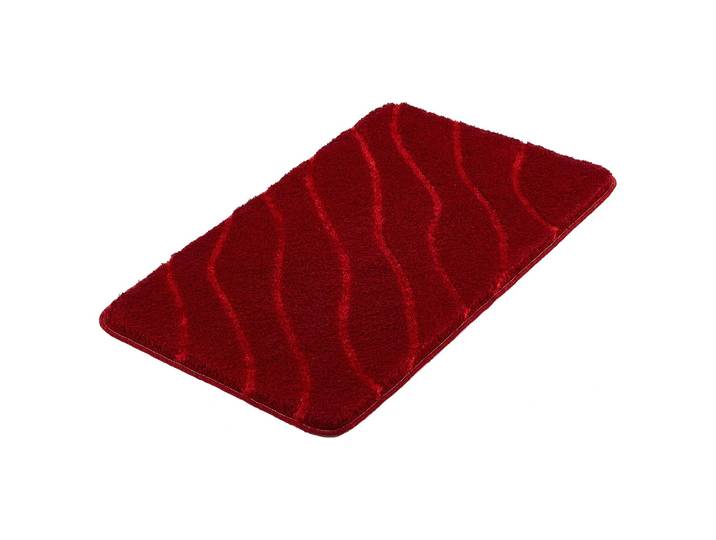 Tapis de bain Tram 70 x 120cm Rouge/Rouge