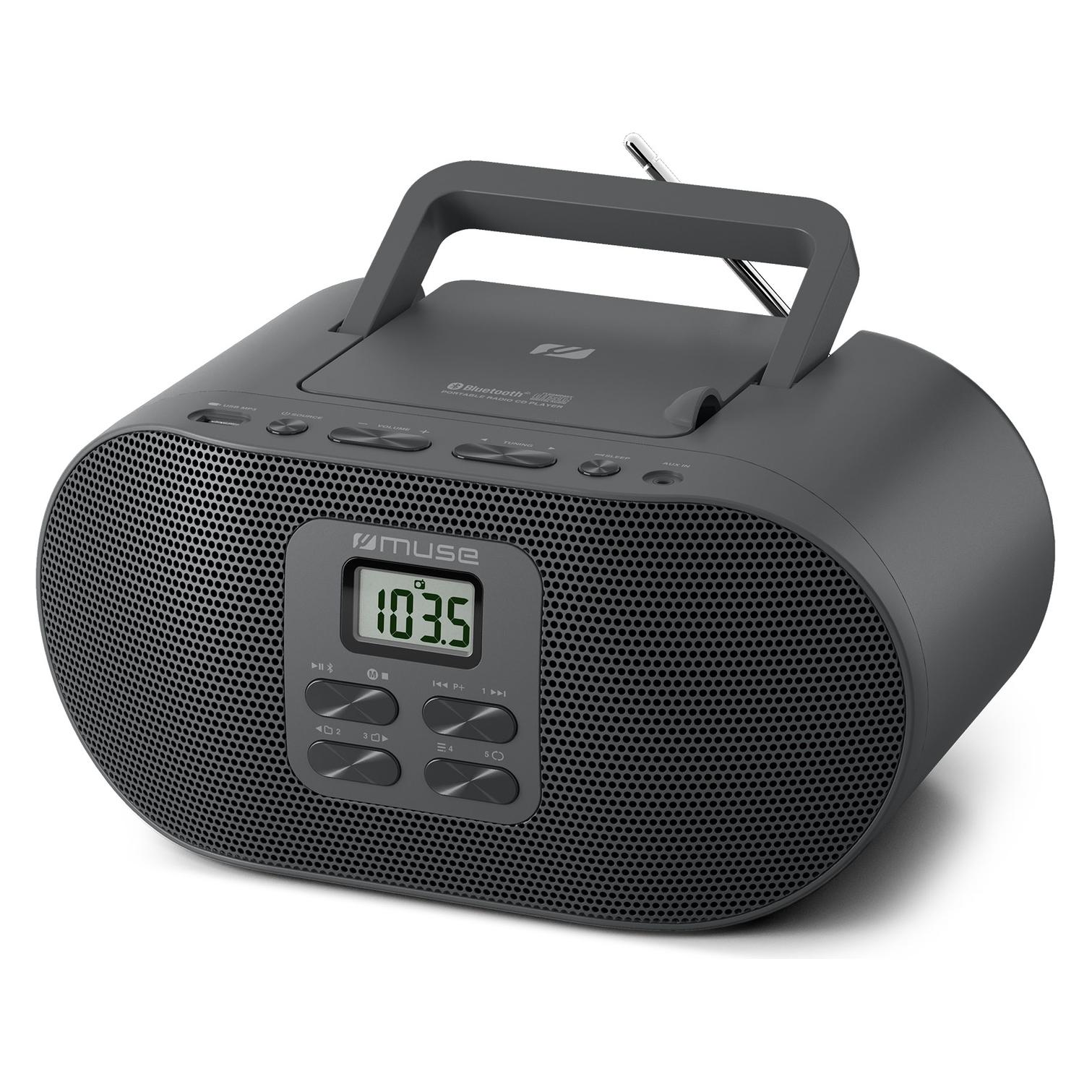 Muse Radioodtwarzacz BOOMBOX M-33 BT USB CD/MP3 FM (FM, Bluetooth) (M-33BT)