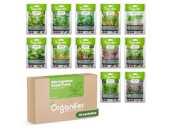 Microgreens - Babyleaf & Microleaf Pakket - 12 Soorten