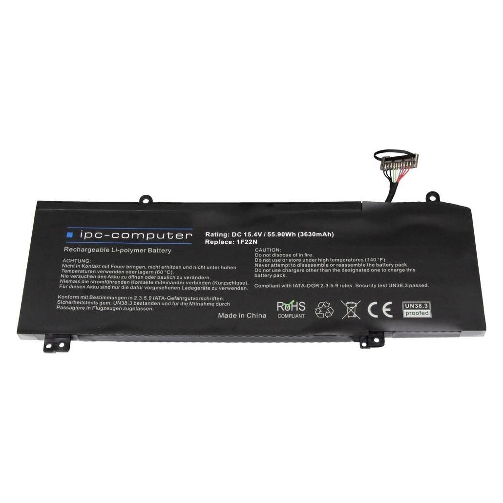 IPC Akku Wh für Dell G7 7790 (3630 mAh) (1F22N REPLACE)