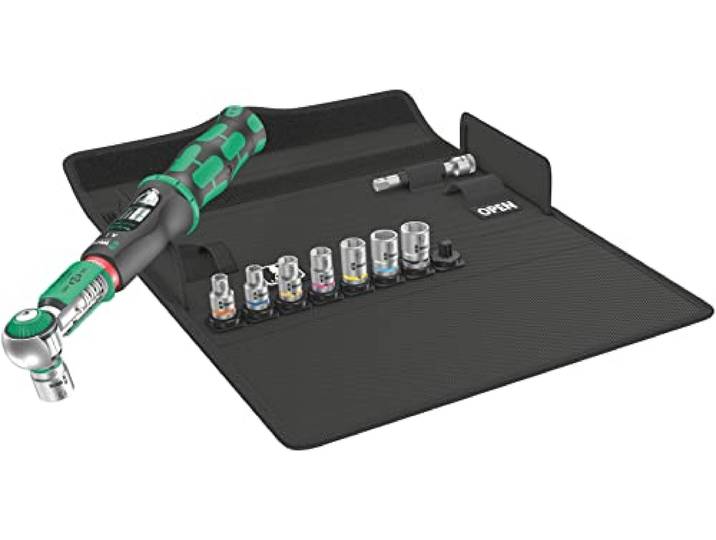 Wera 05075830001 Safe-Torque A 1 Set 1\, Jeu de clés dynamométriques\, carré 1/4\ \, 2-12 Nm\, 10 pièces