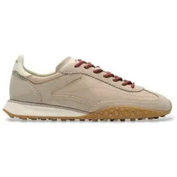HOFF für Damen. 22659411 Beige Bridge Mkii Leder Turnschuhe beige (36), Wohnung, Schnürsenkel, Lässig