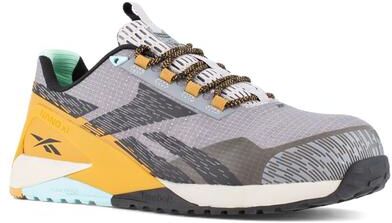 Reebok Work Nano X1 Adventure Work Composite Toe - Mens 11.5 Silver Oxford Shoes Medium