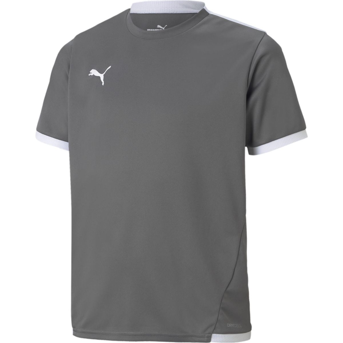 Puma Teamliga Jersey Jr smoked pearl-puma white (13) 140 704925-13-140