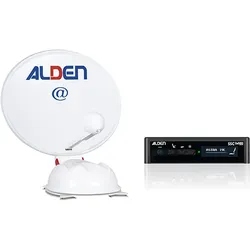 Alden AS4@ 60 SKEW / GPS Satellitenanlage Ultrawhite inkl. S.S.C. HD-Steuermodul receiverunabhängig