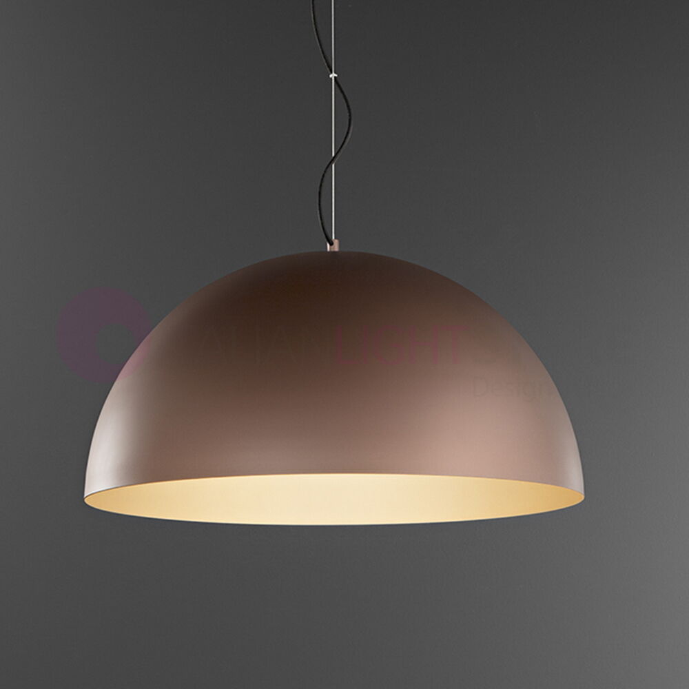 Perenz Steel 8562mm – Sospensione Cupola Ø60 Metallo Verniciato Marrone / Oro