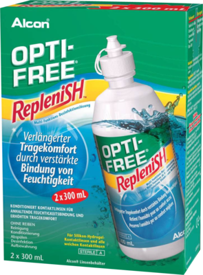 Alcon Deutschland GmbH OPTI-FREE RepleniSH Multifunktions-Desinf.Lsg. 2X300 ml 00679003
