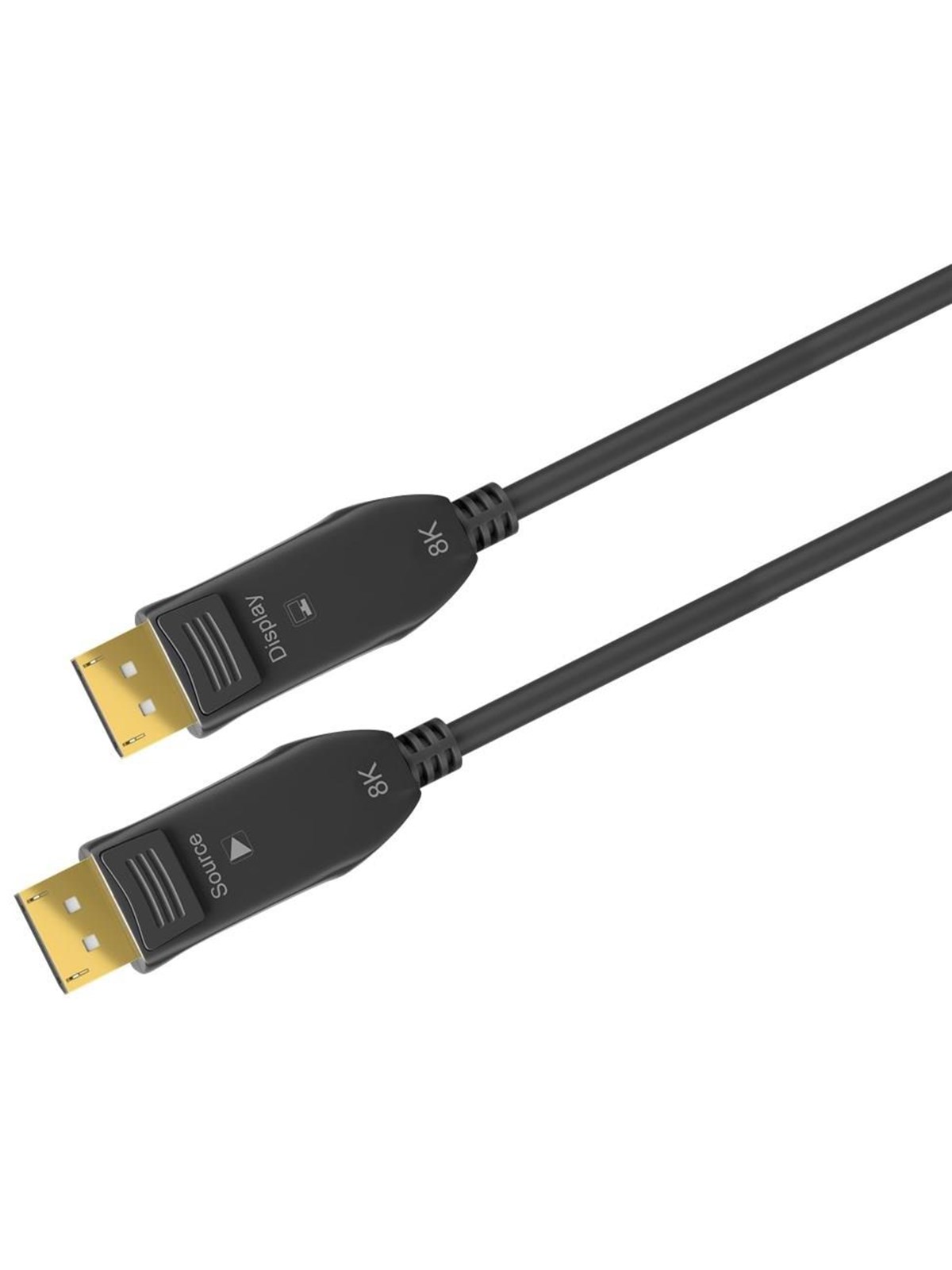 Pro 2.0 Optical DisplayPort - Hybrid - Display Kabel - 10m - Schwarz
