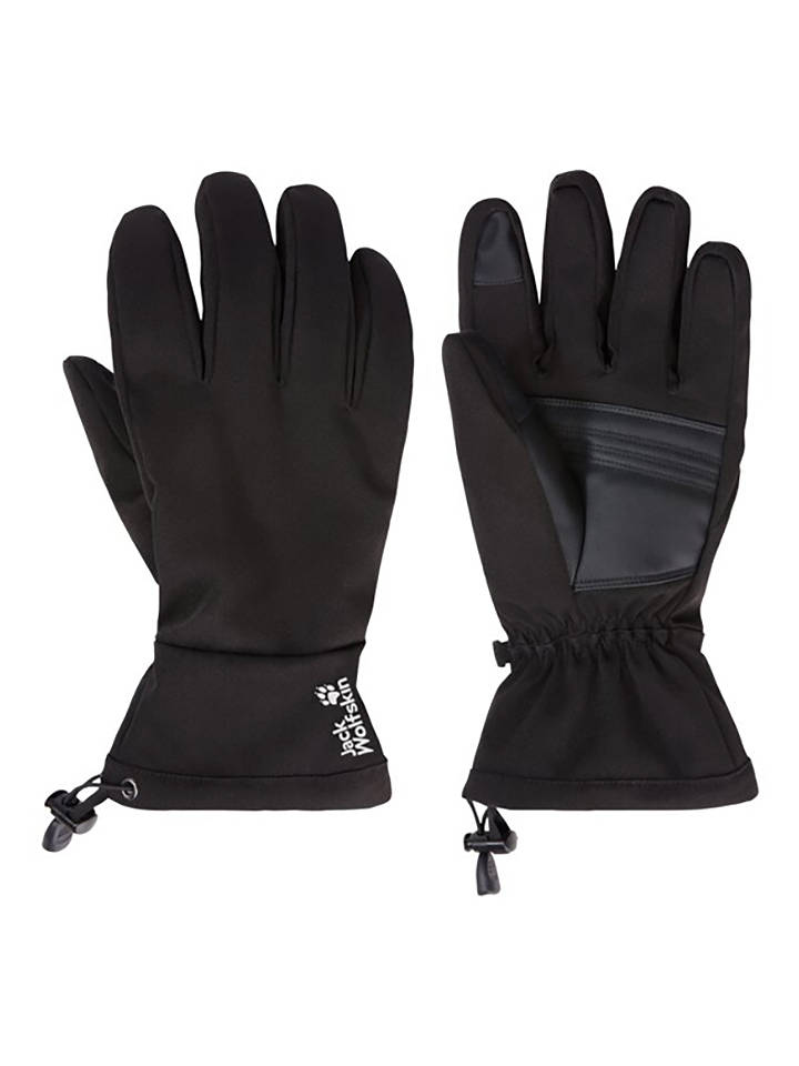 Jack Wolfskin Funktionshandschuhe "Ins" in Schwarz - S