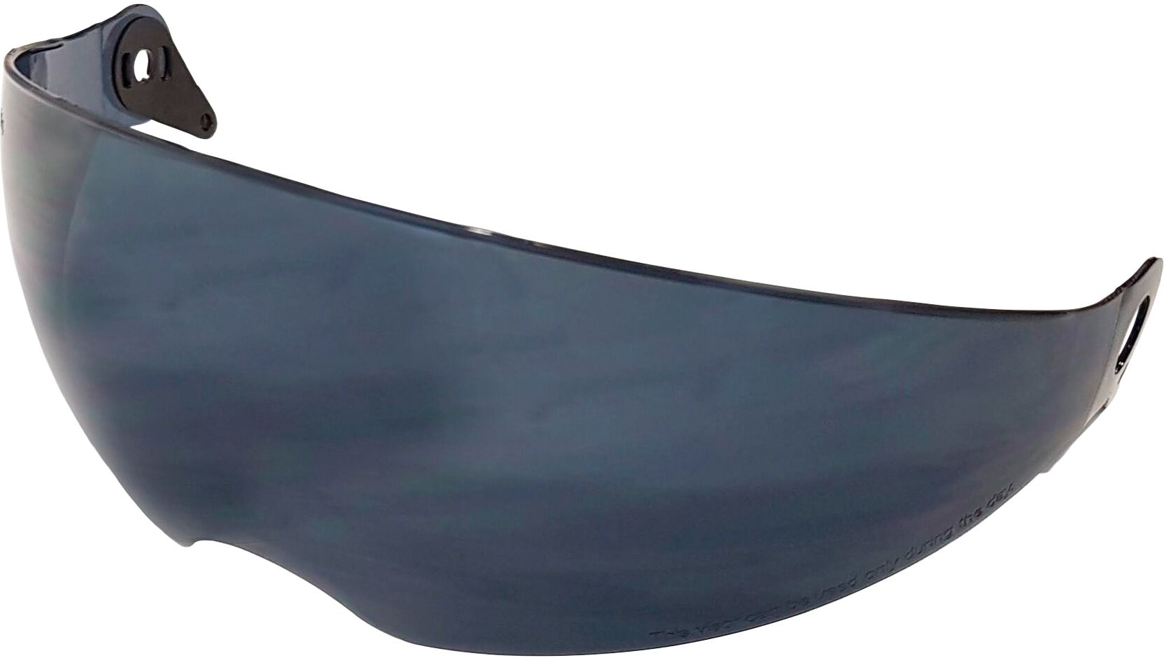 Helmvisier RÖMER HELME "Koblenz", schwarz (schwarz, transparent), SchutzvisiereL:52cm, Polycarbonat (PC), Helmvisier, für Motorradsport und Motorsport, robuste Verarbeitung, L:52cm