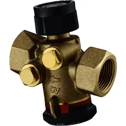 OVENTROP-Regulierventil Cocon QTZ",ohne Messventile, DN15,beids. IG,150-1050 l/..."