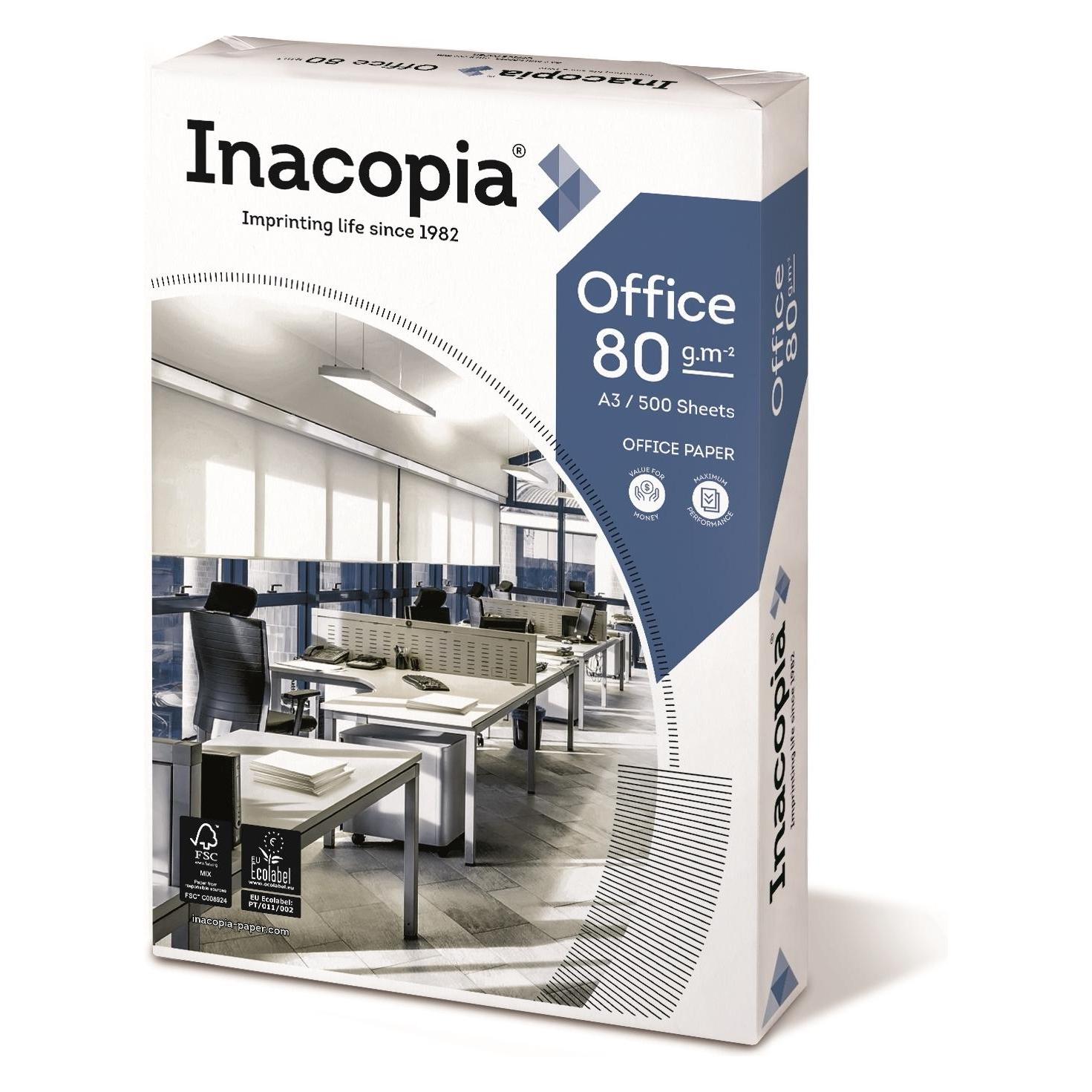 Papyrus Universalpapier Incopia Office (A3, 500 Blätter, 80 g/m²) (88217718)