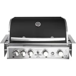 All`Grill Chef L Built-In Schwarz