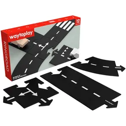 waytoplay Straßen-Set Ringroad, schwarz