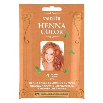 Venita - Henna Color Herbal Coloring Conditioner From Natural Henna 4 Henna Chna 25G (33081197)