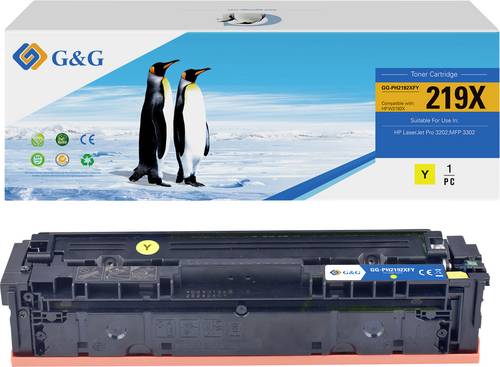 G&G Toner ersetzt HP 219X + W2192X Gelb GG-PH2192XFY