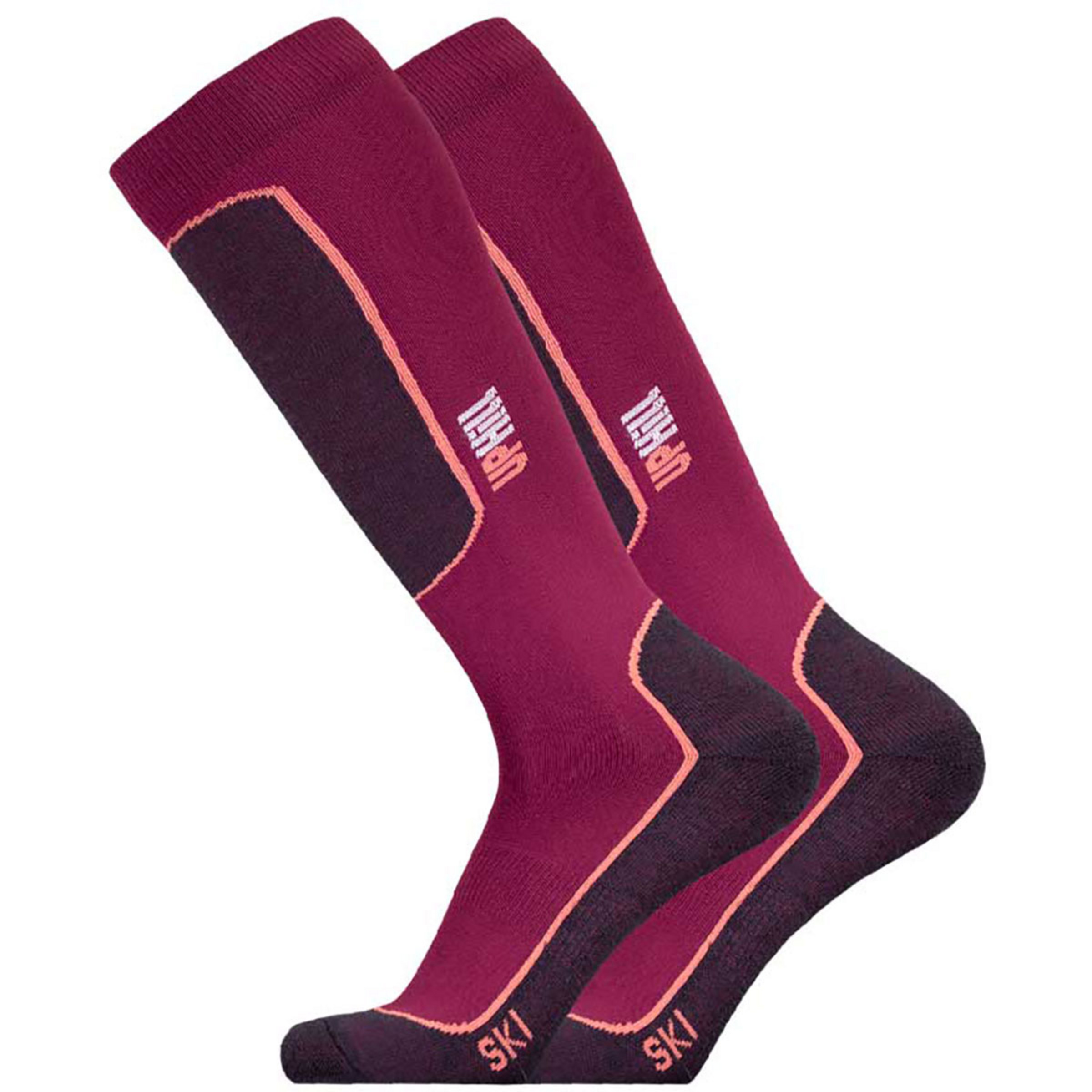 UphillSport Halla Skisocken lila Größe 35 Trekking Widerstandsfähig Merinowolle