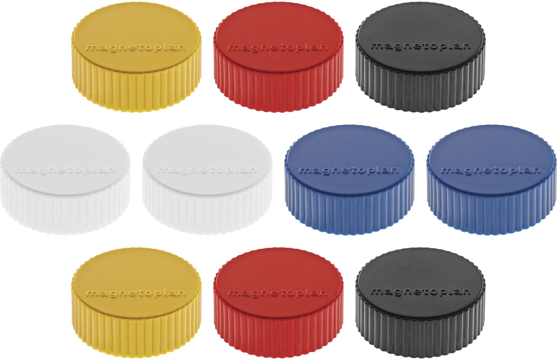Magnetoplan Magnet Discofix Magnum, 10 Stück (1660010)