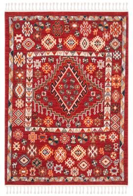 SAFAVIEH Farmhouse Holli Boho Tribal Polyester Rug