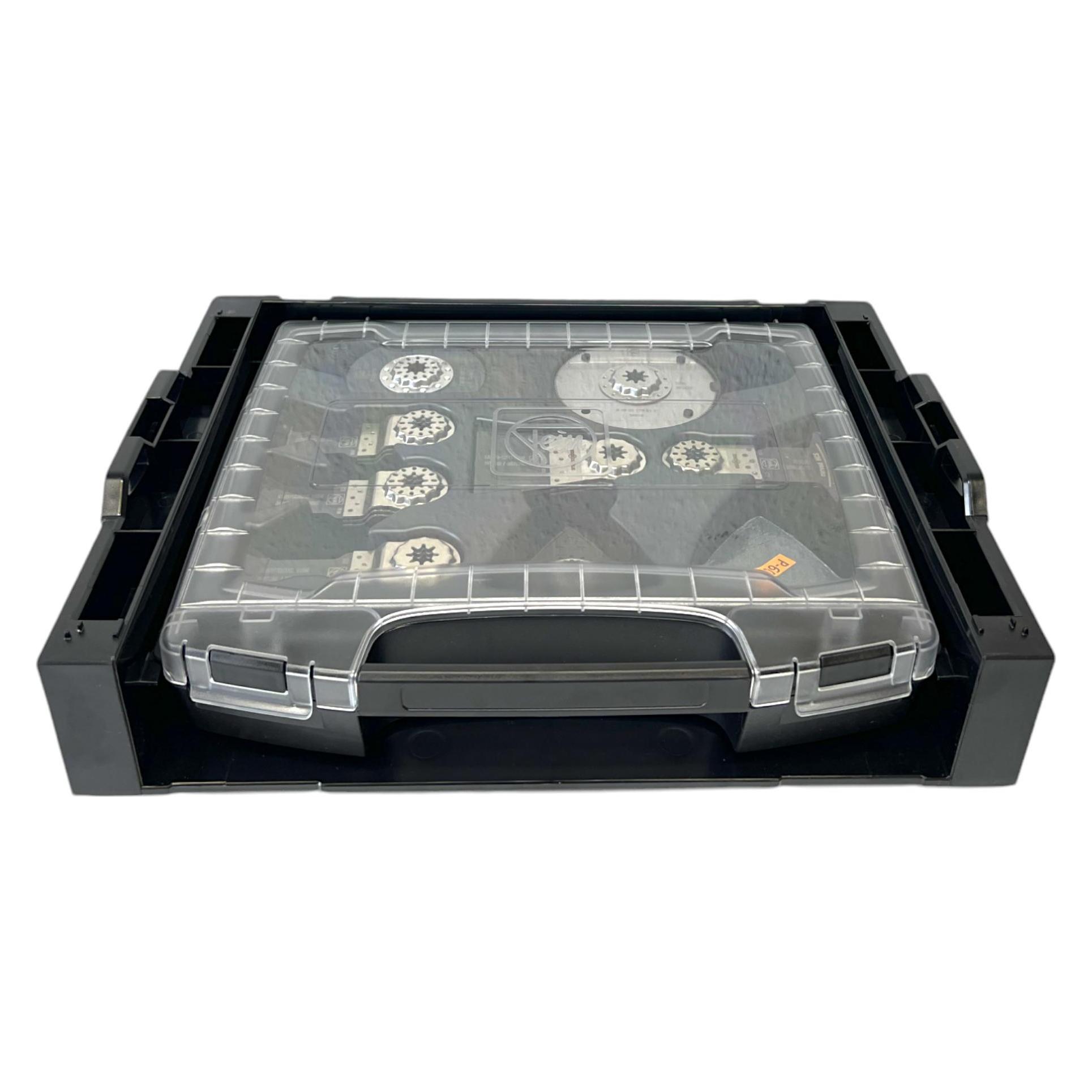 Fein Multitool Zubehör Set Starlock Plus 33 tlg. + i-Boxx + i-Rack kompatibel mit L-Boxx 136 (Oszillationswerkzeug) (49614885)