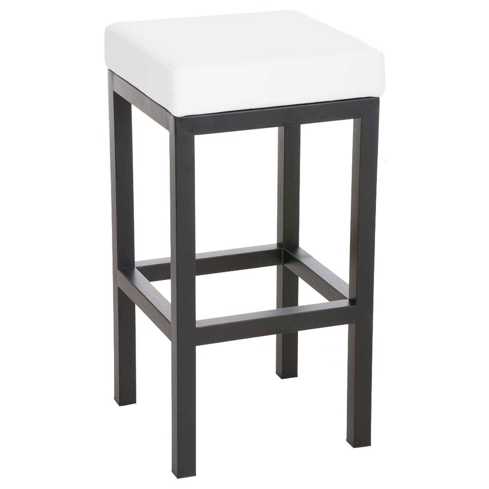 CLP Barhocker Taylor B85 Kunstleder - Farbe: weiß, Material: Kunstleder