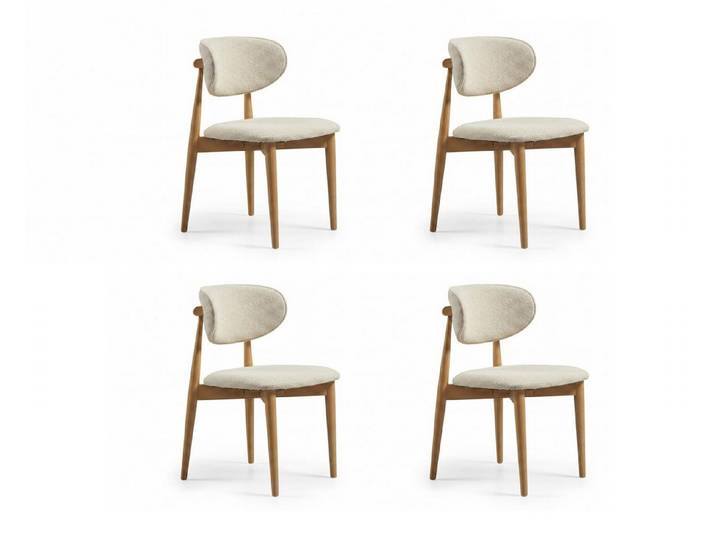 JVmoebel Sitzgruppe Cuba Esszimmerstuhl Beige Modern Stühle Elegant Stilvoll Komfortabel, Made in Europa