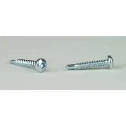 DIN 7504 Stahl verzinkt TX15 - 3,9x25 - Bohrschraube mit Linsenkopf Form N