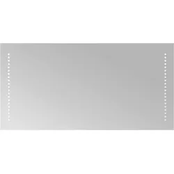 vidaXL LED-Badspiegel 80x40 cm