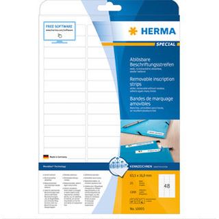 Herma Ablösbare Streifen A4 1200 St
