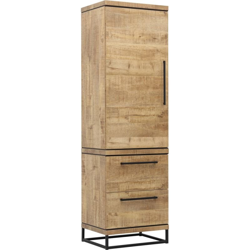 Wandkast London Mango van Budget Home Store met deuren en laden