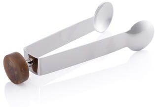 Zodax Spiga Stainless Steel Ice Tong