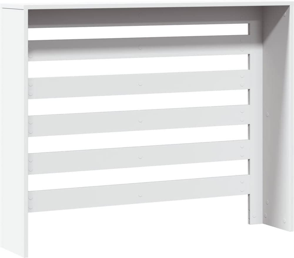 vidaXL Radiator Cover White 78 x 20 x 82 cm