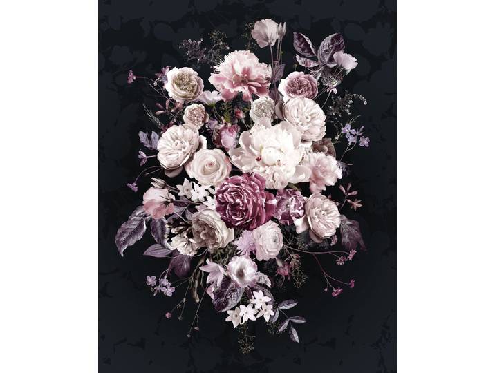 Komar Colours - Fotobehang Bouquet Noir - Behang - Inclusief Lijm - 200 x 250 CM.