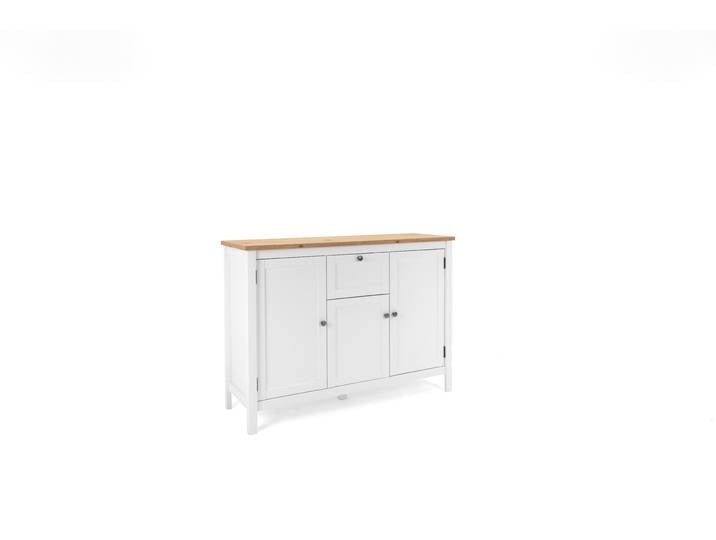 Finori Bergen 57 Sideboard Weiß/Antik-Optik/Holzwerkstoff