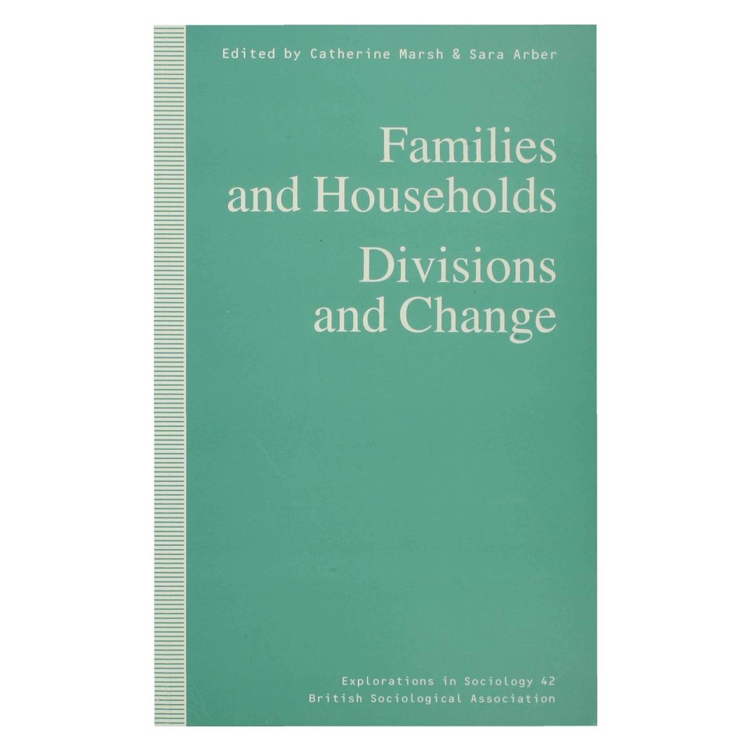 Springer Families and Households (Englisch, Softcover, C. Marsh, S. Arber) (56826590)
