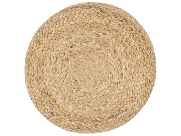 smnyxs Handgemachter Sitzsack, 40 x 45 cm, aus Jute Fußhocker aus geflochtenen Juteschnüren, Füllung aus EPS-Schaumstoffkugeln, Wohnzimmer, Schlafzimmer
