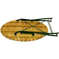 Degamo, Gartentisch + Balkontisch, Klapptisch BAD TÖLZ rund (100 x 72 cm)