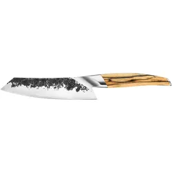 Forged Santokumesser 18 cm, Küchenmesser, Braun