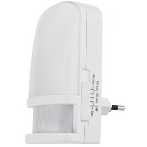ChiliTec Nachtlicht 23510 LED, für Steckdose, mit Dämmerungssensor & Bewegungsmelder, warmweiß