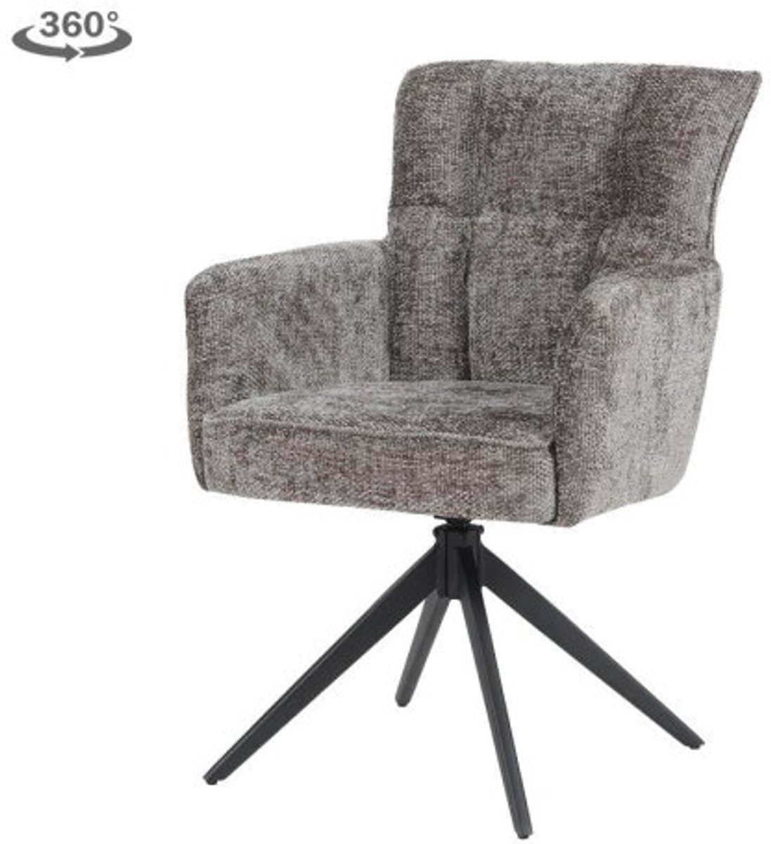Tower Living Bardi armstoel - charcoal
