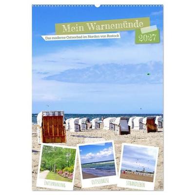 Mein Warnemünde - Das moderne Ostseebad im Norden von Rostock (Wandkalender 2027 DIN A2 hoch), CALVENDO Monatskalender