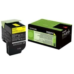 Lexmark 702HY Toner Yellow 70C2HY0 -A