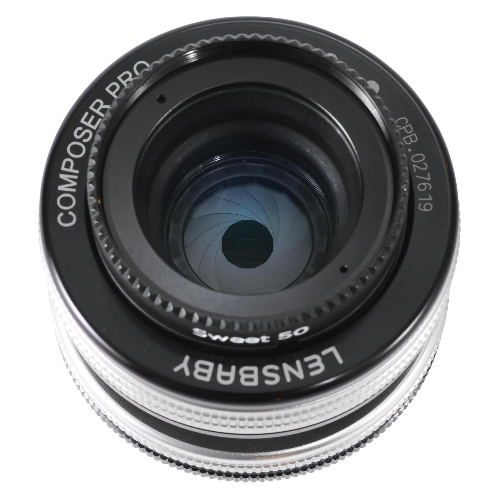 Lensbaby Composer Pro II incl. Sweet 50 Optic Canon RF (Canon RF, APS-C / DX, Vollformat) (LBCP250CRF)