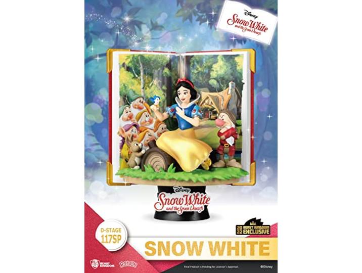 Beast Kingdom: Set van 2 Disney Dstage-figuren Sneeuwwitje en Grimilda de boze koningin - verzamelfiguur
